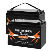 12V 300Ah 220Ah 135Ah 45Ah Lithium Battery LiFePO4 Rechargeable Deep Cycle Solar