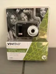NEW SEALED Vivitar Snap A Pic 10 Megapixels Digital Camera w/video Black VX054
