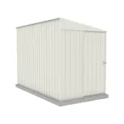 Absco Sheds 1.52 x 3.0 x 2.06m Surfmist Narrow Single Door Garden Shed