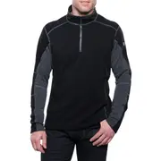 KUHL Revel 1/4 Zip Men's Pullover Fleece – Black Steel XXXL
