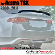 Painted Trunk Spoiler For Acura TSX 09-14 NH731P CRYSTAL BLACK PEARL