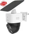 Gutter Mount for Eufy Security Solocam S340 Solar Security Camera (White)