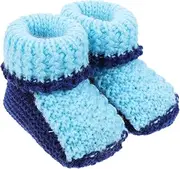 COHEALI 1 Pair infant booties baby shoes newborn baby booties Knitted Shoes Infant Cotton Shoes Cartoon Shoes Newborn Booties Baby Supplies spring and autumn yarn toddler winter shoes
