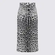 [Dolce & Gabbana] Dolce & Gabbana-Skirts Leo F. Do Nero-Donna 44