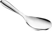 CHILDWEET Stainless Steel Rice Spoon Convenient Rice Spatula for Cooking Ergonomic Grip Kitchen Utensil Cookware from Scratches
