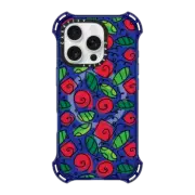 iPhone 16 Pro Bounce Case MagSafe Compatible ROSES BY ROMERO BRITTO