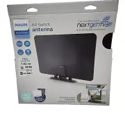 PHILIPS HD Switch Antenna (40 Mile Range) NEW