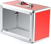 Finished Ballot Box Made of Clear Acrylic