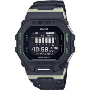 ∣聊聊可議∣CASIO 卡西歐 G-SHOCK 夜光迷彩 城市夜景系列藍芽手錶 GBD-200LM-1