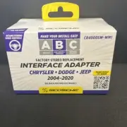 Scosche Factory Stereo Replacement Interface Adapter (CR4000SW-WM1) 2004-2020