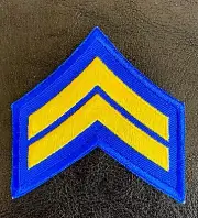 Military Patch Law Enforcement Emblem Chevron NEW Iron-on/Sew-on