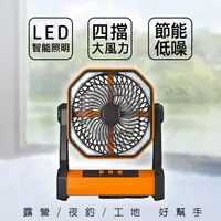 在飛比找蝦皮購物優惠-【升級版超大電量】20000mAh  USB充電風扇燈 行動