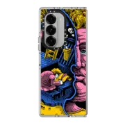 Galaxy Z Fold6 Clear Case Deepwork by Jake Foreman