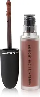 MAC Powder Kiss Liquid Lip Colour Lipstick, over The Taupe, 5 ml
