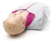 Laerdal Little Anne CPR Trainer Manikin Adult Torso ~ EXCELLENT~ 2 Together