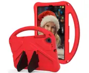 Kids Cute Protective Case Easy to Hold Handles Shockproof Stand for Lenovo Tab M10 HD 2nd Gen (TB-X306X) -Red