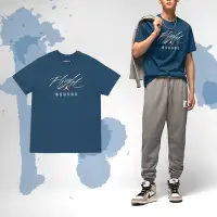 在飛比找Yahoo奇摩購物中心優惠-Nike 短袖 Jordan Flight 男款 藍 黑 大
