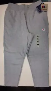 Champion Heavyweight Reverse Weave Men's Jogger Pants, Gray, Size M, NEW!!