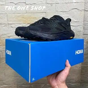 HOKA ONE ONE Anacapa 2 Low GTX GORETEX 黑色 全黑 低筒 登山 越野 健行 登山鞋