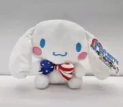 Cinnamoroll Plush Stuffed Animal Patriotic American Flag Hello Kitty Friends