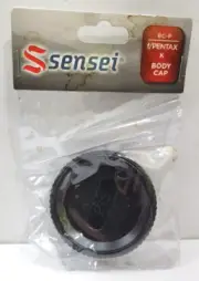 New Sensei brand f/PENTAX K lens body cap in unopened package