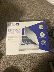 Epson Perfection V100 Photo Flatbed Scanner PC Photography Pictures Tested