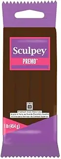 Polyform Premo - 1LB - Burnt Umber Polymer Clay Accessory