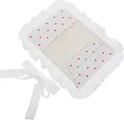 jojofuny Hardcover Book Cover Bowknot Reusable Book Sleeve in Soft Fabric for Lovers
