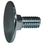 3/8"-16 x 1" Zinc Flat Countersunk Head Elevator Bolts (8 pcs.)