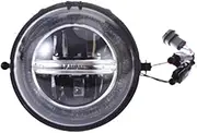 1 Set Compatible For Mini Cooper DRL LED Daytime Running Lights Refit Car Fog Lamp Styling R55 R56 R57 R58 R59 R60 R61 Halo Angel Eyes