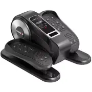 Under Desk Elliptical Machine, Electric Seated Pedal Exerciser, Mini Black