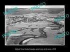 OLD 6 X 4 HISTORIC PHOTO OXFORD NOVA SCOTIA CANADA TOWN AERIAL VIEW c1930 2
