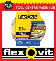 FLEXOVIT 5” / 125mm SEGMENTED RIM DIAMOND WHEEL / BLADE FOR TILES & BRICKS ETC