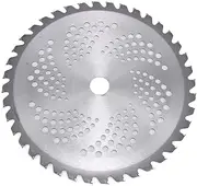 TopHomer 10" Brush Cutter Blades, 40T Circular Carbide Alloy Trimmer Blade Weed Eater Accessory for Cutting Wood Grass Shrubs