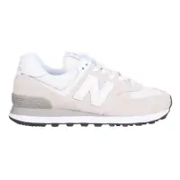 在飛比找momo購物網優惠-【NEW BALANCE】男女復古休閒鞋-574系列 麂皮 