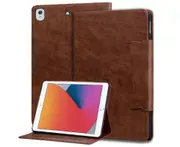 Case For IPad Pro 10.5 Inch 2017,Slim Trifold Stand Case,Auto Wake/Sleep-Brown