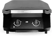 Cozze E-500 Electric BBQ Grill – Two-Zone Cooking with Digital Thermometer – Indoor & Outdoor Electric Grill for Steaks, Fish & Vegetables