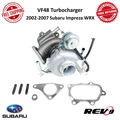 REV9 VF48 Turbocharger Factory Replacement for 2002-2007 Subaru Impreza WRX (for: Subaru)