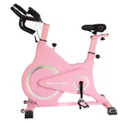 Kangaroo Fitness Magnetic Friction Spin Bike (Pink) – Heavy Duty 150kg Weight Capacity
