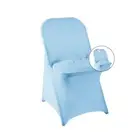 magalo 20 Pack Blue Mist Spandex Folding Waterproof Chair Cover, Stretch Chai...