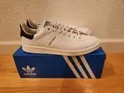 Adidas Stan Smith Lux White Black Size 9.5