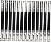 STOBOK 13pcs Pencil Extender Baseboard Artist Pencil Holder Extender Floor Vents Pen Sleeve Extender Handy Crayon Extender Handy Pencil Holder Aluminum Alloy Double Head Art Supplies