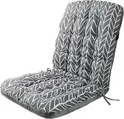 High Back Chair Seat Support Cushion, Recliner Cushions Outdoor Garden Patio Seat Cushion with Backrest Low Back Pain Relief for Home Office Garden Chair (Color : 6#, Size : 35 * 45 * 57cm)