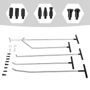 Dent Repair Tool Push Rod Hook,PDR Rod Kits Paintless Dent Repair Removal Tools