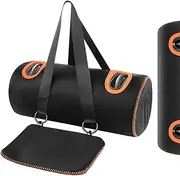 [Geekria] Carrying Case for JBL Xtreme 2 Portable Waterproof Wireless Bluetooth Speaker, Xtreme2 Waterproof Portable Speaker Case, Hardshell Traveling Bag, Carry Box, Backpacks, Outdoor (Black)