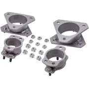 [MaXpeedingrods] 3 in Front2 in Rear Leveling Lift Kit Silver compatible for Ford Explorer 02-05 2WD 4WD