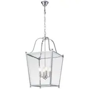 Haven Hamptons Lights Medium Lanterns Montana Modern Chrome Lighting Provincial