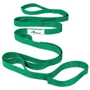 Stretching Strap Yoga Strap for Physical Therapy, 10 Loops Yoga Straps