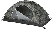 Ultralight Camping Tent Single Layer Portable Tent Anti- Coating UPF 30+ for Outdoor Beach Fishing
