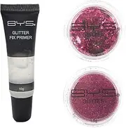 [BYS] Glitter Face and Body Kit, Fuchsia, 1 count